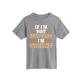 thumbnail image 1 of Instant Message - If Im Not Hunting Im Fishing - Youth Short Sleeve Tee, 1 of 5