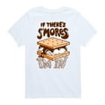 thumbnail image 1 of Instant Message - If There's S'mores, I'm In - Toddler & Youth Short Sleeve Graphic T-Shirt, 1 of 6