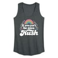 thumbnail image 1 of Instant Message - If You Can't Be Nice Hush - Women's Racerback Tank Top, 1 of 6