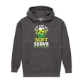 thumbnail image 1 of Instant Message - If You Want Soft Serve Pickleball - Men's Pullover Hooded Fleece Sweatshirt, 1 of 6