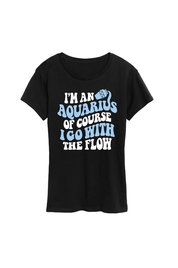 - Im An Aquarius Short Sleeve Graphic T-Shirt