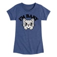 thumbnail image 1 of Instant Message - Im Baby Cat - Toddler And Youth Girls Short Sleeve Graphic T-Shirt, 1 of 6