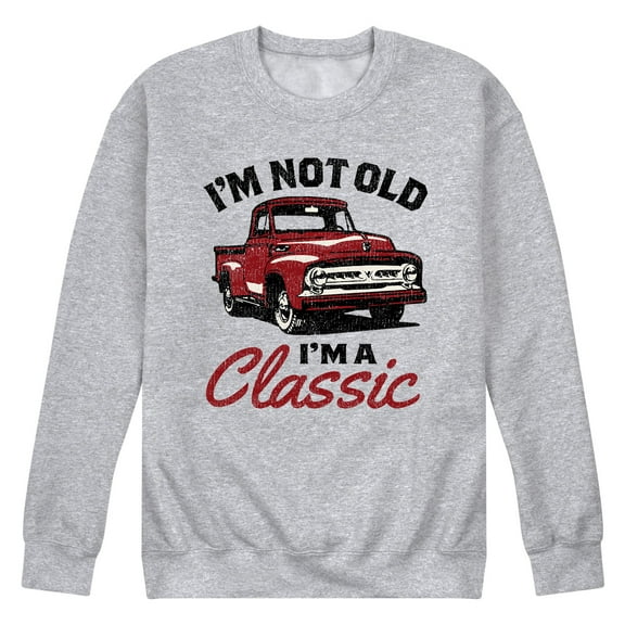 Instant Message - Im Not Old Classic - Men's Crew Neck Fleece Pullover