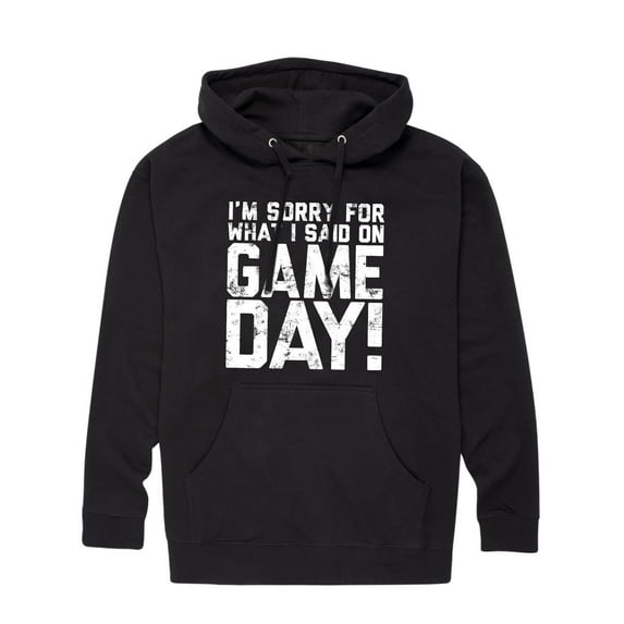 Instant Message - Im Sorry For What I Said - Adult Pullover Hooded Fleece Sweatshirt