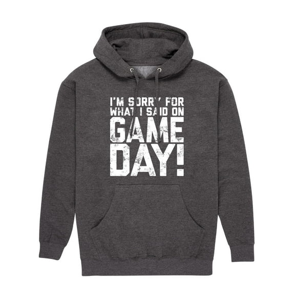 Instant Message - Im Sorry For What I Said - Adult Pullover Hooded Fleece Sweatshirt