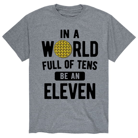 Instant Message - In A World Of Tens Eleven - Men's Short Sleeve Graphic T-Shirt