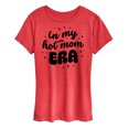 thumbnail image 1 of Instant Message - In My Hot Mom Era - Mother's Day Gift - Women's Short Sleeve Graphic T-Shirt, 1 of 5
