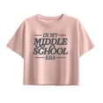 thumbnail image 1 of Instant Message - In My Middle School Era Short Sleeve Boxy Graphic T-Shirt, 1 of 5