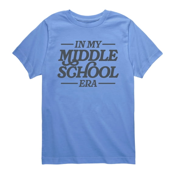 Instant Message - In My Middle School Era - Youth Short Sleeve Graphic T-Shirt