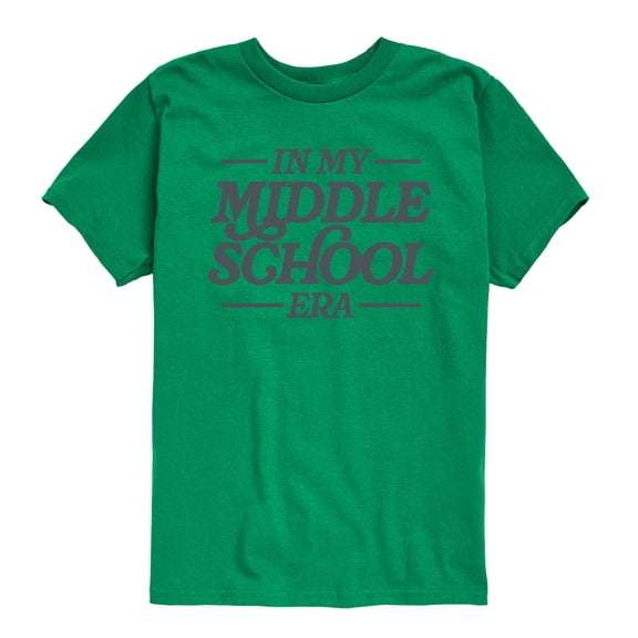 Instant Message - In My Middle School Era - Youth Short Sleeve Graphic T-Shirt