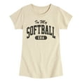 thumbnail image 1 of Instant Message - In My Softball Era -Youth Girls Short Sleeve T-Shirt, 1 of 5