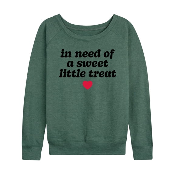 Instant Message - In Need Of A Sweet Treat - Women's Lightweight French Terry Long Sleeve Shirt