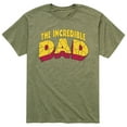 thumbnail image 1 of Instant Message - Incredible Dad - Father's Day Gift - Men's Short Sleeve Graphic T-Shirt, 1 of 5