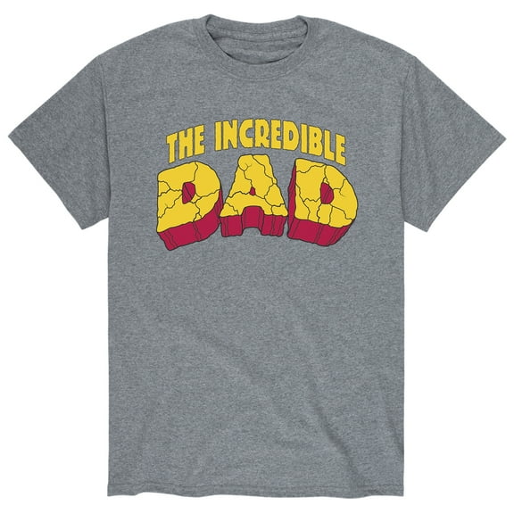 Instant Message - Incredible Dad - Father's Day Gift - Men's Short Sleeve Graphic T-Shirt