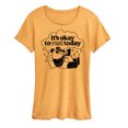 thumbnail image 1 of Instant Message - Inspiration - It's Okay To Rest Today - Women's Short Sleeve Graphic T-Shirt, 1 of 7