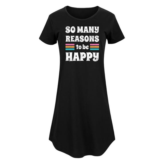 Instant Message - Inspirational - So Many Reasons to be Happy - Women's Any Way Dress