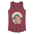thumbnail image 1 of Instant Message - Inspirational - You Deserve Good Things - Women's Racerback Tank Top, 1 of 6