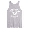 thumbnail image 1 of Instant Message - Introverted Will Talk To Dog - Men's Jersey Tank Top, 1 of 1