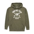 thumbnail image 1 of Instant Message - Introverted Will Talk To Dog - Men's Pullover Hooded Fleece Sweatshirt, 1 of 1