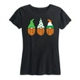 thumbnail image 1 of Instant Message - Irish Gnomes - Women's Short Sleeve Graphic T-Shirt, 1 of 5