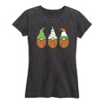 thumbnail image 1 of Instant Message - Irish Gnomes - Women's Short Sleeve Graphic T-shirt, 1 of 5