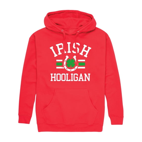 Instant Message - Irish Hooligan Athletic - Men's Pullover Hooded Fleece Sweatshirt