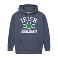thumbnail image 1 of Instant Message - Irish Hooligan Athletic - Men's Pullover Hooded Fleece Sweatshirt, 1 of 7