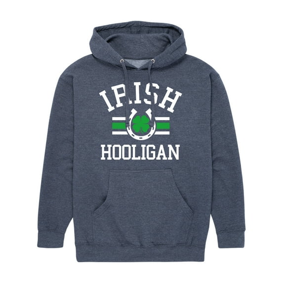 Instant Message - Irish Hooligan Athletic - Men's Pullover Hooded Fleece Sweatshirt
