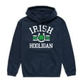 thumbnail image 1 of Instant Message - Irish Hooligan Athletic - Men's Pullover Hooded Fleece Sweatshirt, 1 of 5