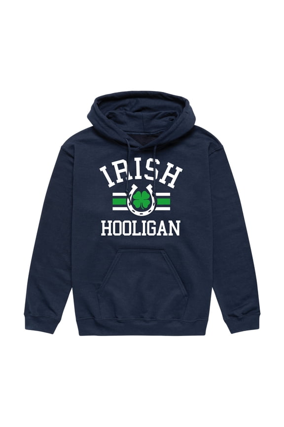 - Irish Hooligan Athletic - Men's Pullover Hooded Fleece Sweatshirt