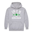 thumbnail image 1 of Instant Message - Irish Hooligan Athletic - Men's Pullover Hooded Fleece Sweatshirt, 1 of 6