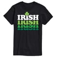 thumbnail image 1 of Instant Message - Irish Retro Repeat - Men's Short Sleeve Graphic T-Shirt, 1 of 6