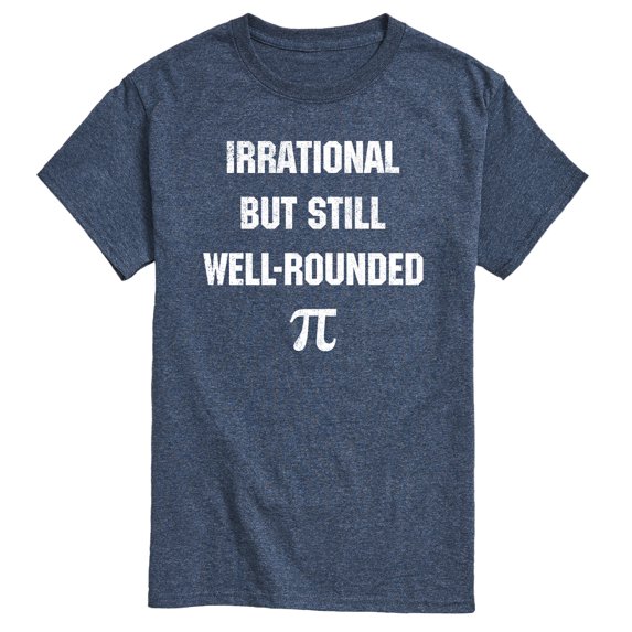 Instant Message - Irrational Well Rounded - Men's Short Sleeve Graphic T-Shirt