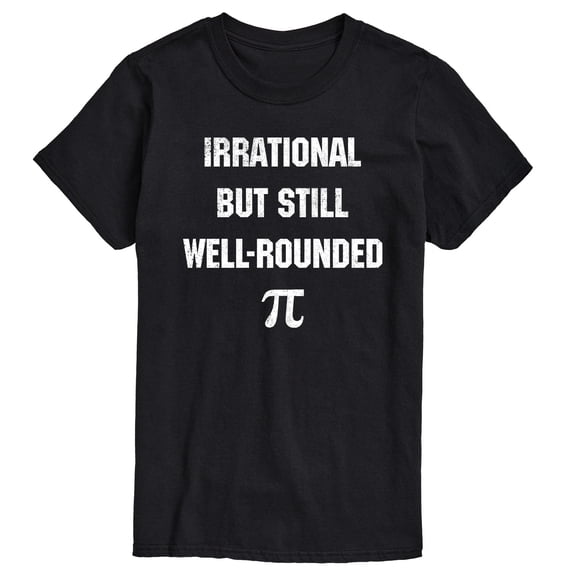 Instant Message - Irrational Well Rounded - Men's Short Sleeve Graphic T-Shirt