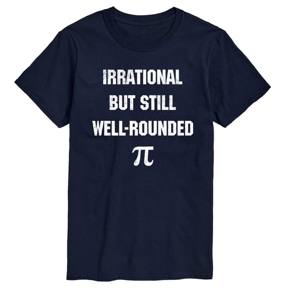 Instant Message - Irrational Well Rounded - Men's Short Sleeve Graphic T-Shirt