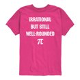 thumbnail image 1 of Instant Message - Irrational Well Rounded Short Sleeve Graphic T-Shirt, 1 of 4
