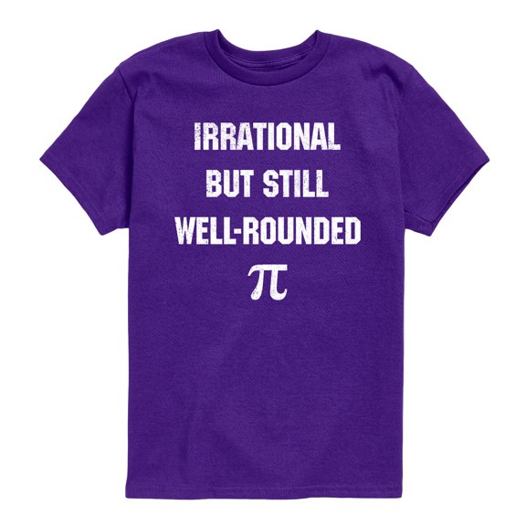 Instant Message - Irrational Well Rounded - Youth Boys Short Sleeve Graphic T-Shirt