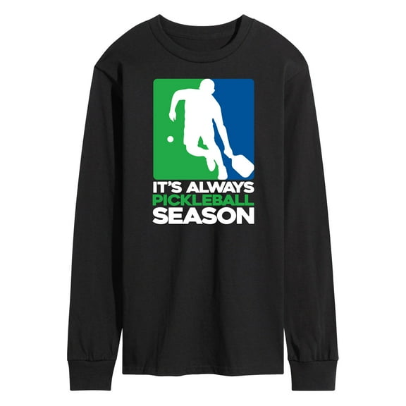 Instant Message - It's Always Pickleball Season - Men's Long Sleeve T-Shirt