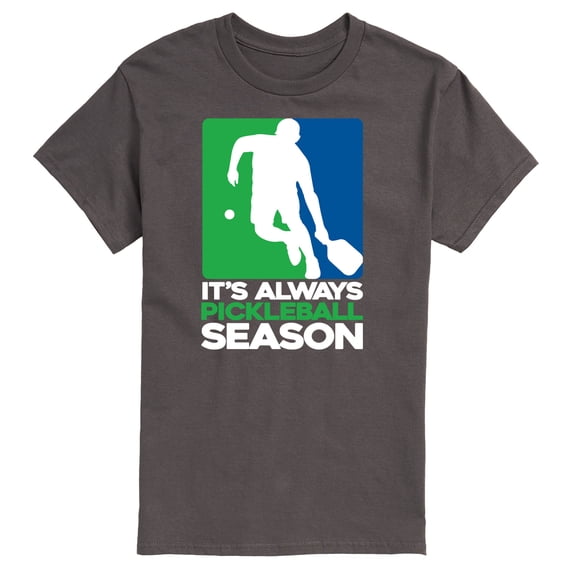 Instant Message - It's Always Pickleball Season - Men's Short Sleeve Graphic T-Shirt