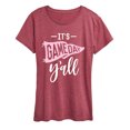 thumbnail image 1 of Instant Message - It's Game Day Y'all Short Sleeve Graphic T-Shirt, 1 of 6