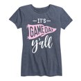 thumbnail image 1 of Instant Message - It's Gameday Y'all - Women's Short Sleeve Graphic T-Shirt, 1 of 5