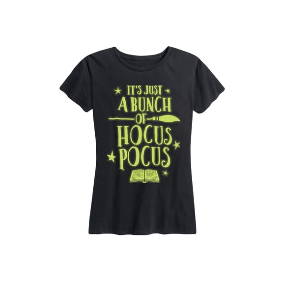 Instant Message - It's Just A Bunch Of Hocus Pocus Glow - Women's Short Sleeve Graphic T-Shirt