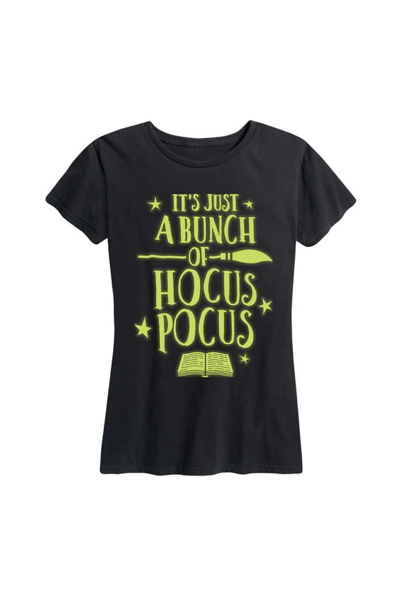 - It's Just A Bunch Of Hocus Pocus Glow - Women's Short Sleeve Graphic T-Shirt