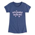 thumbnail image 1 of Instant Message - It's Lovely to Be Me Toddler Short Sleeve Graphic T-Shirt, 1 of 5