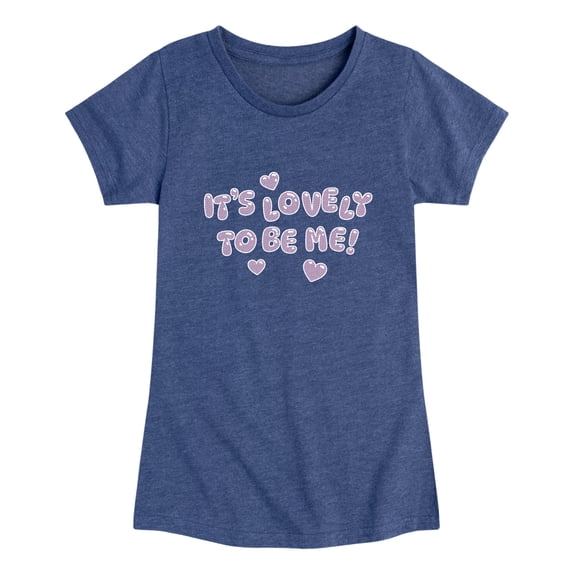 Instant Message - It's Lovely to Be Me Toddler Short Sleeve Graphic T-Shirt