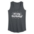 thumbnail image 1 of Instant Message - It's My Birthday - Women's Racerback Tank Top, 1 of 6