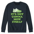 thumbnail image 1 of Instant Message - It's Not Gonna Mow Itself - Men's Crew Neck Fleece Pullover, 1 of 6