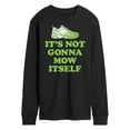 thumbnail image 1 of Instant Message - It's Not Gonna Mow Itself Long Sleeve Graphic T-Shirt, 1 of 5