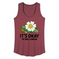 thumbnail image 1 of Instant Message - It's Okay To Take A Break - Women's Racerback Tank Top, 1 of 6