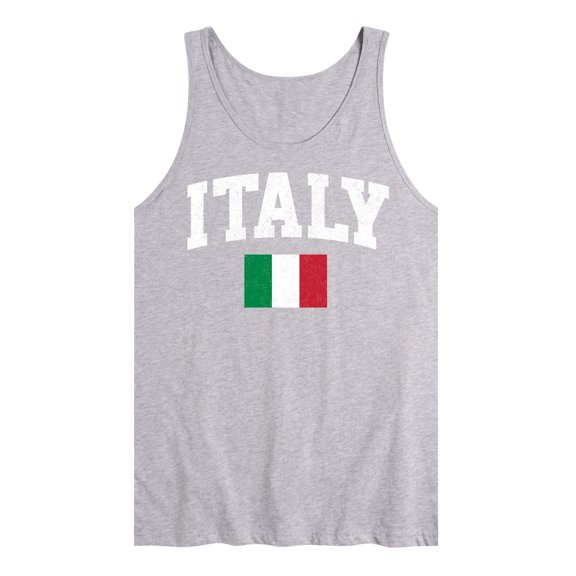 Instant Message - Italy Flag - Men's Jersey Tank Top